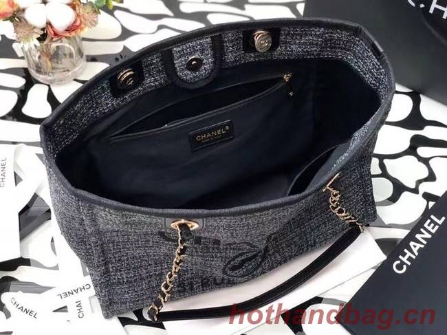 Chanel Shopping bag MM A67001 black