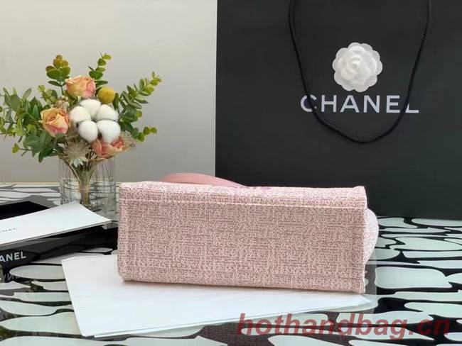 Chanel small Shopping bag A66940 pink