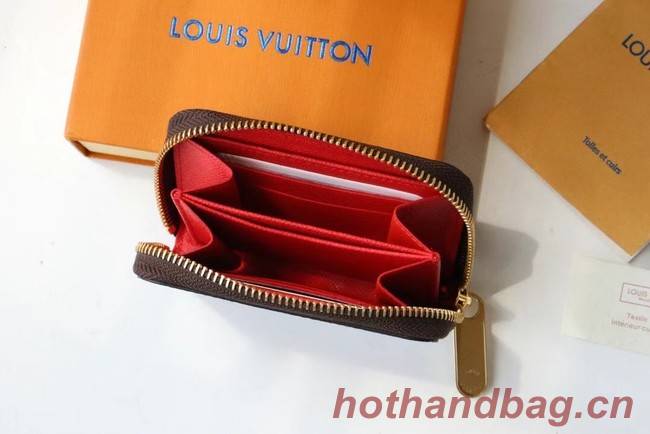 Louis Vuitton CARD HOLDER M80492 red 