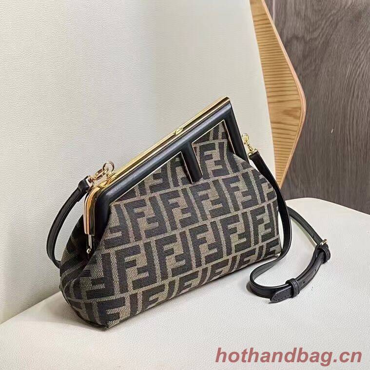 FENDI FIRST fabric bag 5FB2322 black