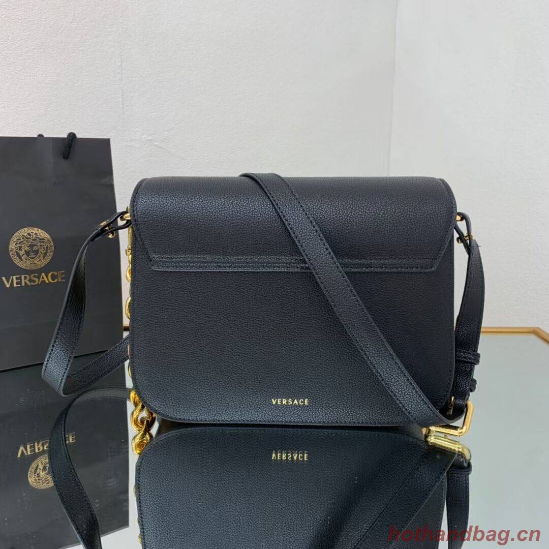 Versace Original medium Calfskin Leather Bag FS1067 black