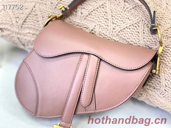 DIOR SMALL SADDLE BAG Calfskin M0445CW pink