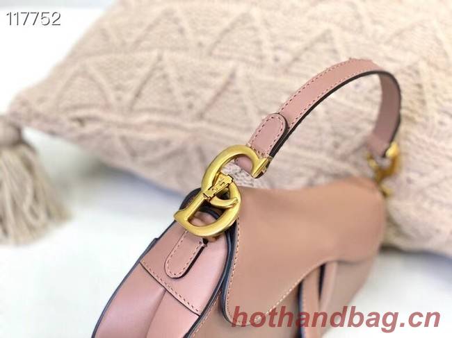 DIOR SMALL SADDLE BAG Calfskin M0445CW pink