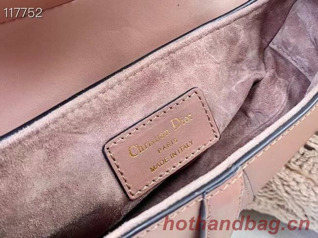 DIOR SMALL SADDLE BAG Calfskin M0445CW pink