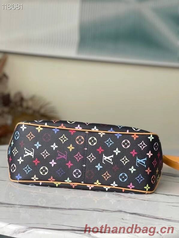 Louis Vuitton Monogram Canvas Original Leather M40352 black