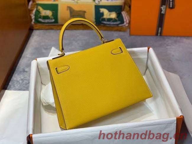 Hermes Original Epsom Leather KEL2578 lemon