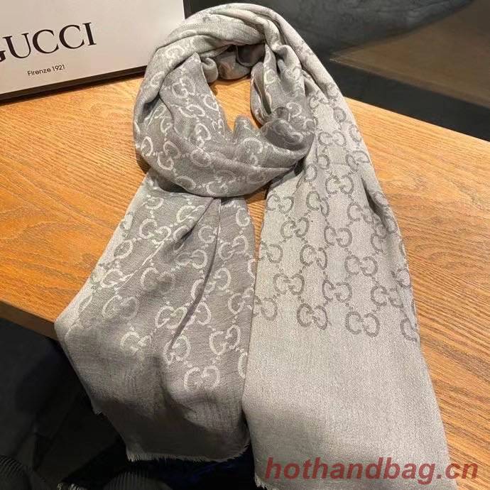 Gucci scarf Wool&Cashmere 33664-1