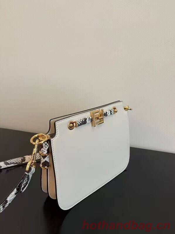 FENDI TOUCH leather bag 8BT349AH white