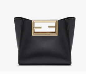 FENDI WAY small leather bag 5FB6846 black