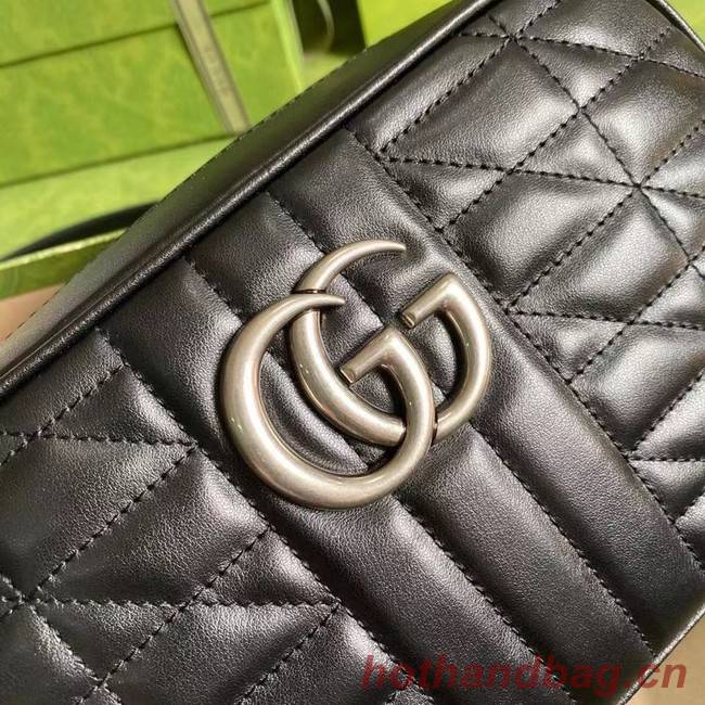 Gucci GG Marmont small shoulder bag 447632 black