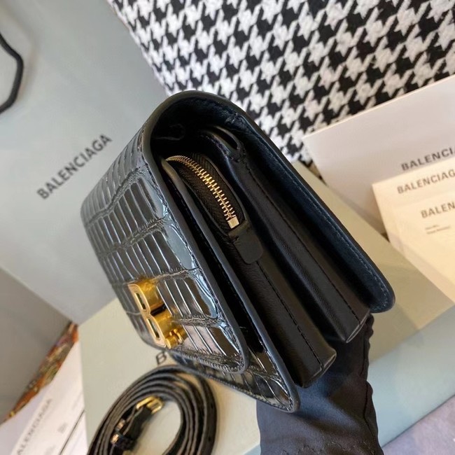 BurBerry Leather Shoulder Bag 80195 black