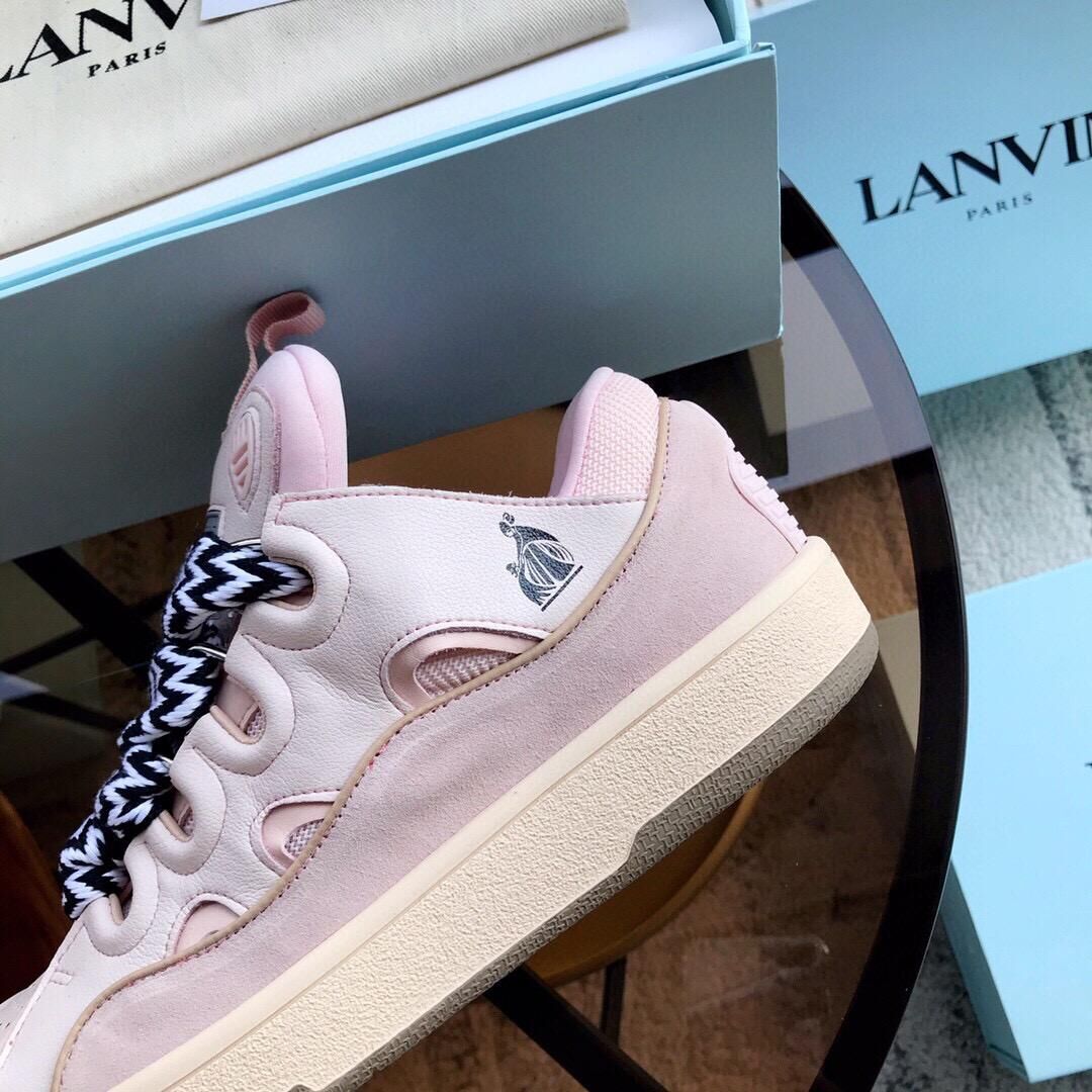 LANVIN x Gallery Department Graffiti Sneakers L896512 Pink