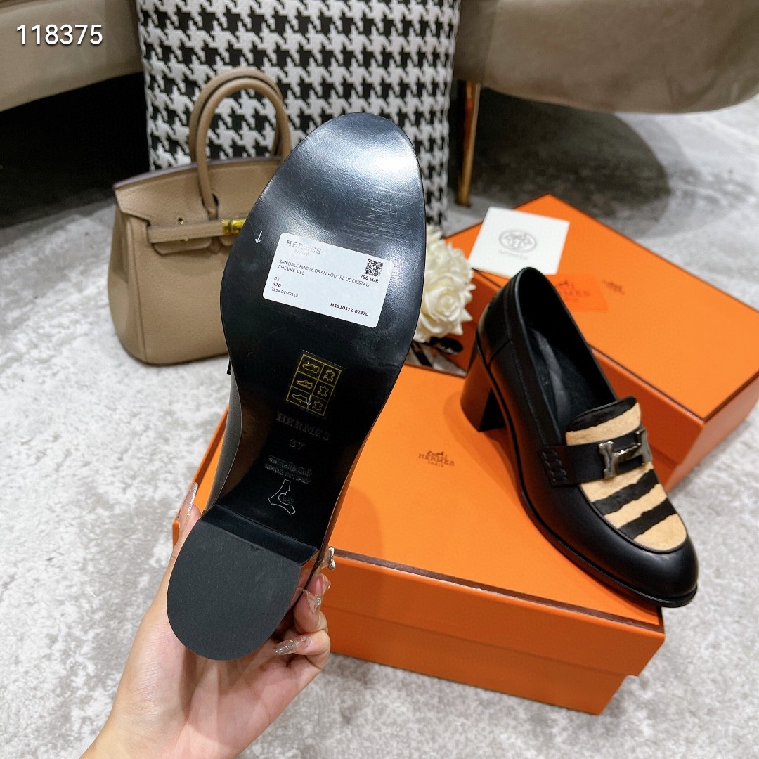Hermes Shoes HO892HX-3 Heel height 8CM