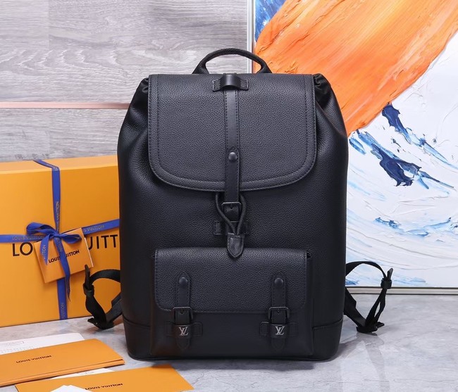 Louis Vuitton CHRISTOPHER SLIM BACKPACK M58644 black