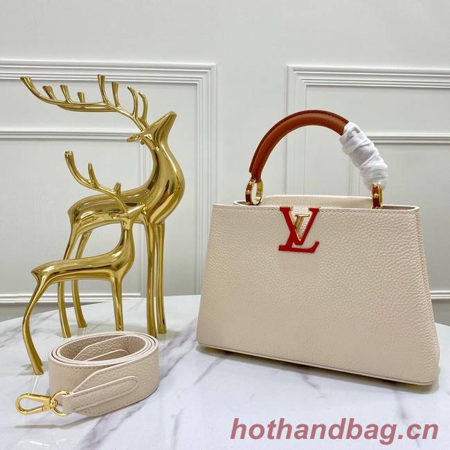 Louis Vuitton CAPUCINES MM M58608 Beige