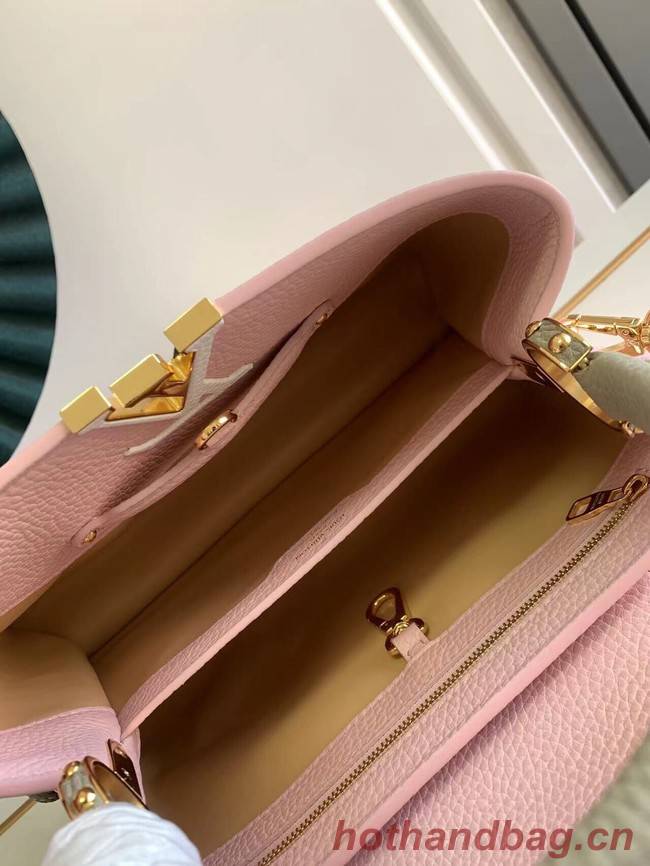 Louis Vuitton CAPUCINES MM M58608 pink