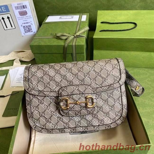 Gucci The Hacker Project small Gucci Horsebit 1955 bag 602204 Beige