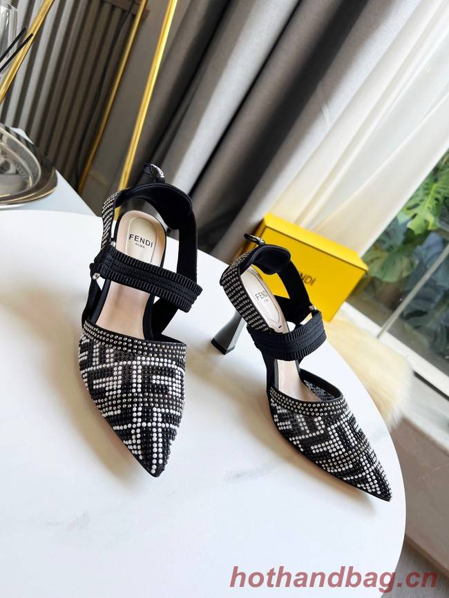 Fendi Shoes 91043-3 Heel height 8CM