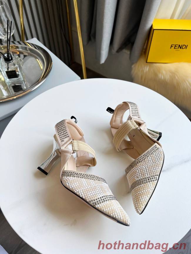 Fendi Shoes 91043-4 Heel height 8CM