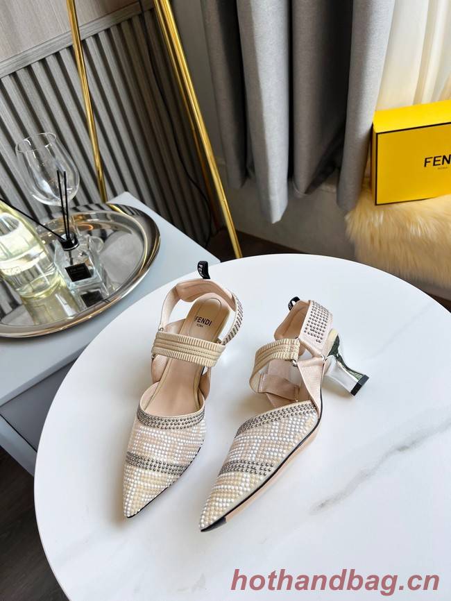 Fendi Shoes 91044-2 Heel height 5CM