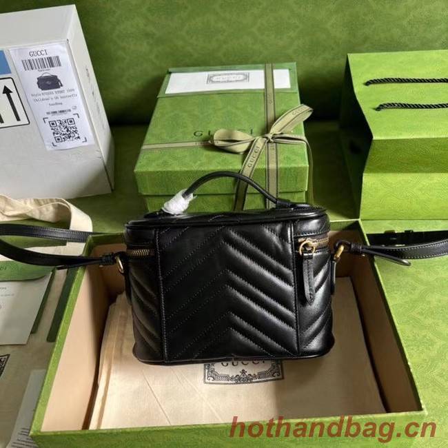 Gucci GG Marmont mini bag 672253 black