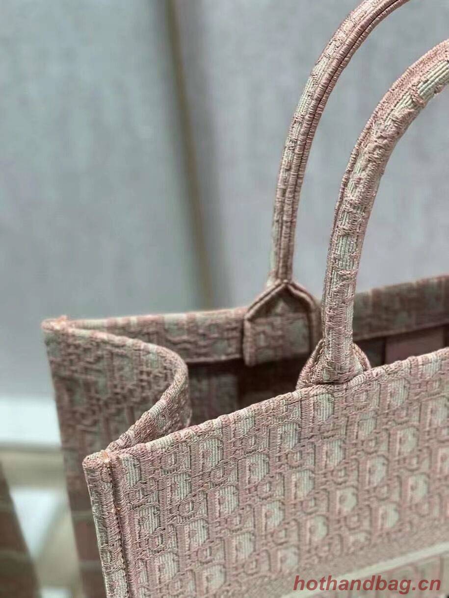 DIOR BOOK TOTE Embroidery C1286-3 pink