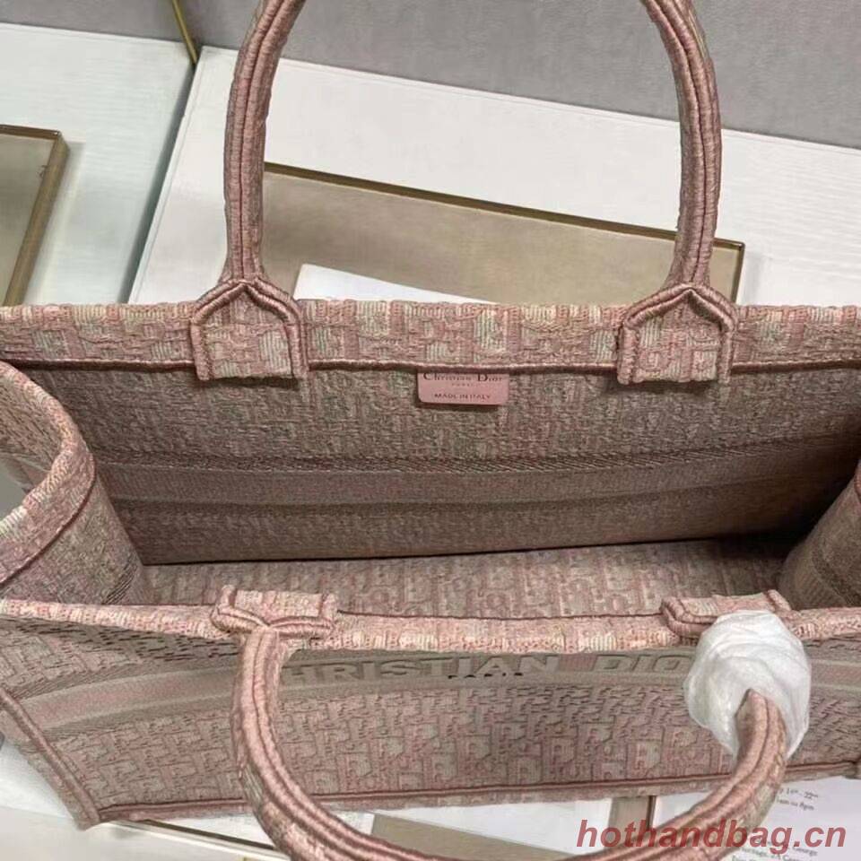 DIOR BOOK TOTE Embroidery C1286-3 pink