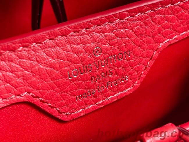 Louis Vuitton CAPUCINES BB M48865 red&sky blue