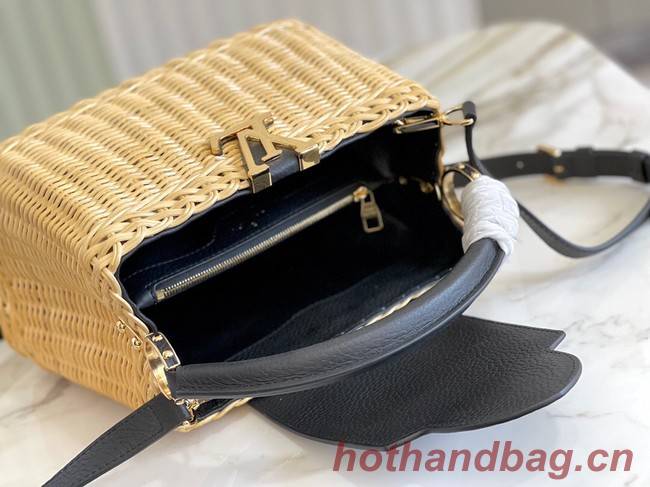 Louis Vuitton CAPUCINES BB M55011 black