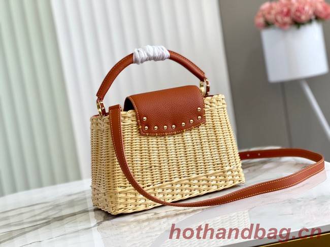 Louis Vuitton CAPUCINES BB M55011 brown