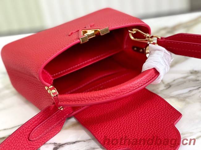 Louis Vuitton CAPUCINES MINI M56845 red