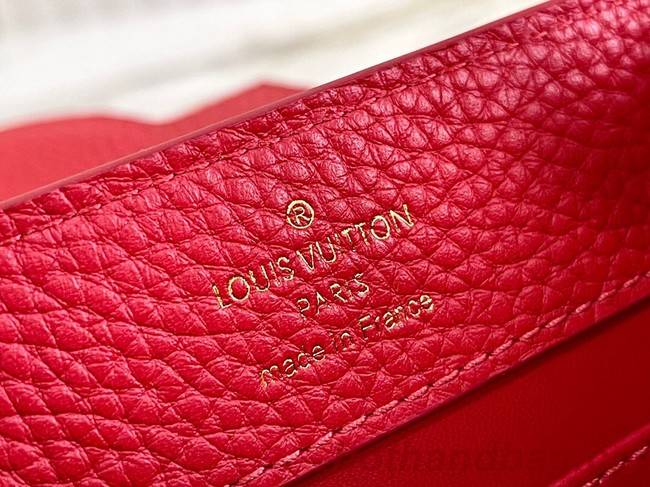 Louis Vuitton CAPUCINES MINI M56845 red