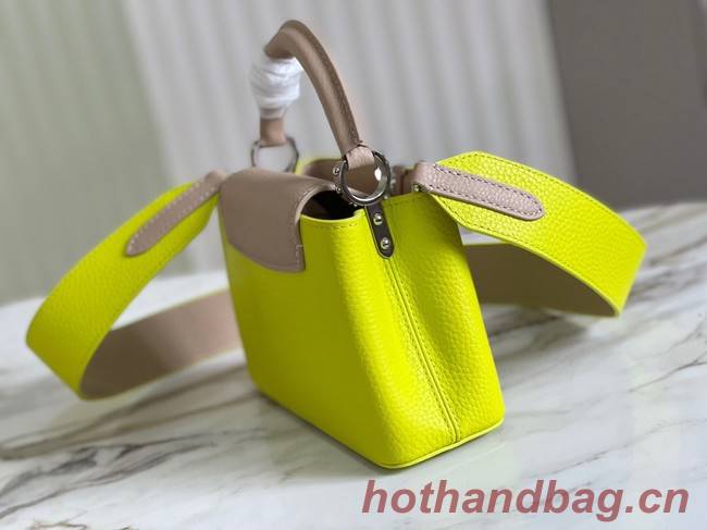 Louis Vuitton CAPUCINES MINI M59205 Lemon&light gray