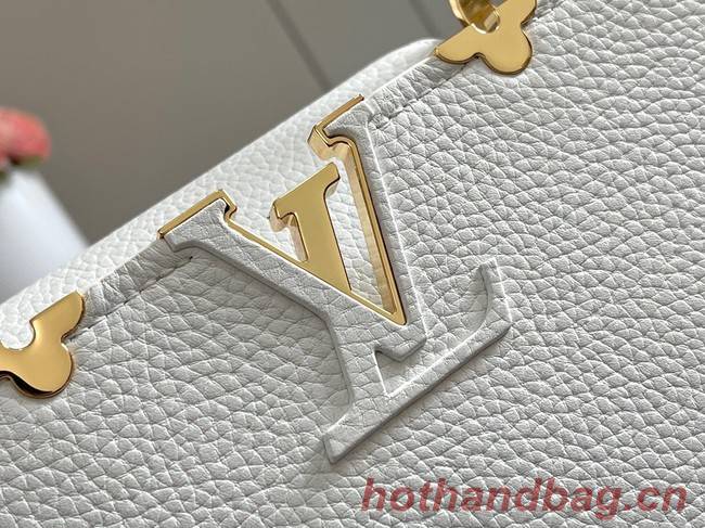 Louis Vuitton CAPUCINES PM M56904 white