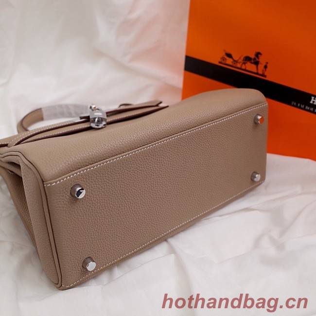 Hermes Kelly Shoulder Bag Original TOGO Leather KY3255 apricot