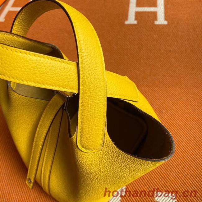 Hermes Picotin Lock Bags Original togo Leather PL3388 lemon