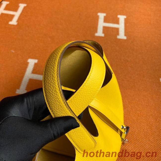 Hermes Picotin Lock Bags Original togo Leather PL3388 lemon