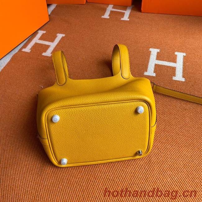 Hermes Picotin Lock Bags Original togo Leather PL3388 yellow