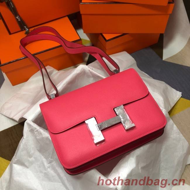 Hermes Original Espom Leather Constance Bag 5333 Lipstick Pink