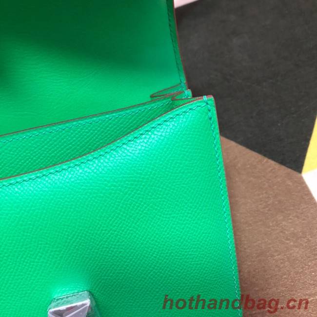 Hermes Original Espom Leather Constance Bag 5333 green