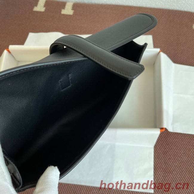 Hermes Original jige swift Leather Clutch 37088 black