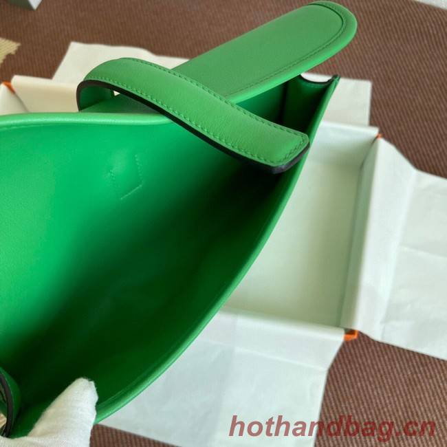 Hermes Original jige swift Leather Clutch 37088 green 