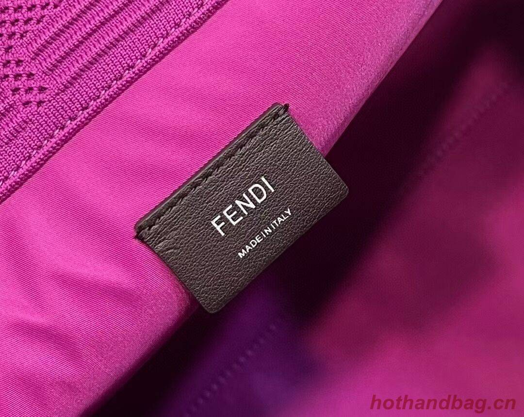 FENDI SHOPPER Canvas Bag FF63259 Fuchsia