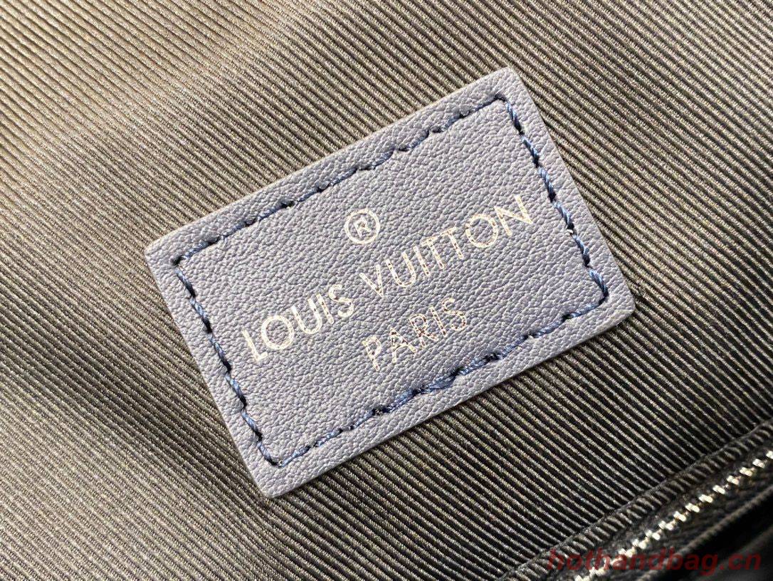 Louis Vuitton Monogram Tapestry Denim Backpack M57280 Dark Blue