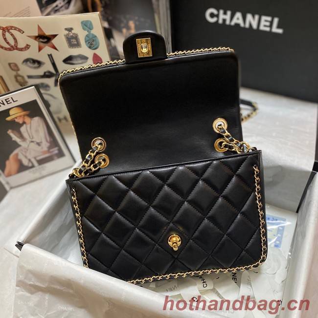 Chanel SMALL FLAP BAG AS1672 black