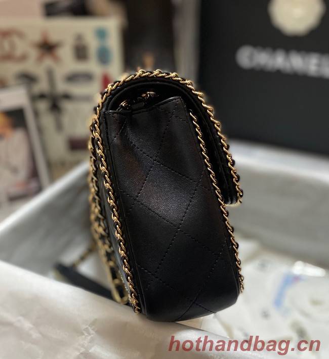 Chanel SMALL FLAP BAG AS1672 black