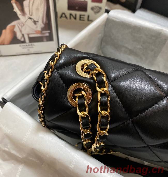 Chanel SMALL FLAP BAG AS1672 black