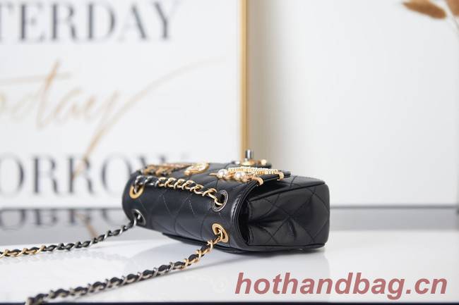 Chanel SMALL FLAP BAG AS2979 black