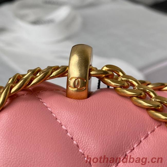 Chanel SMALL Lambskin FLAP BAG AS1793 pink