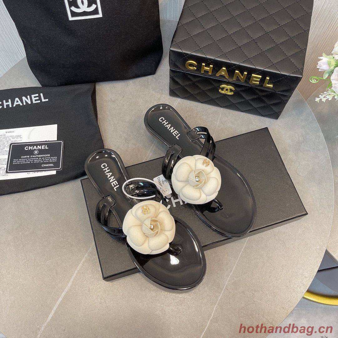 Chanel Slippers Shoes CC62319 Flower